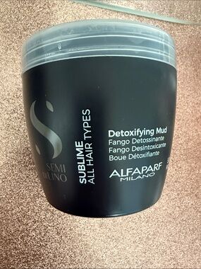 Alfaparf Milano Sublime Detoxifying Mud - Black Jar